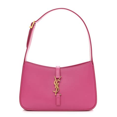 ysl bubblegum|SAINT LAURENT Smooth Calfskin Le 5 A 7 Hobo Bubblegum .